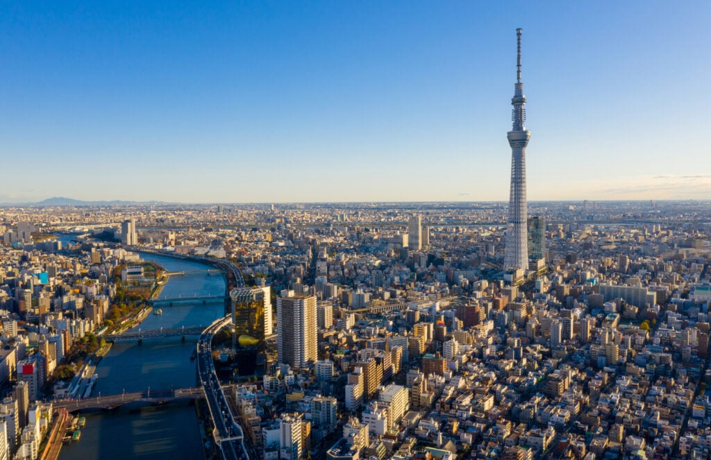 tokyo cbd skyline